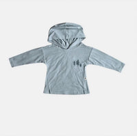 Babysprouts - Boy's Bamboo Tree Jersey Hoodie