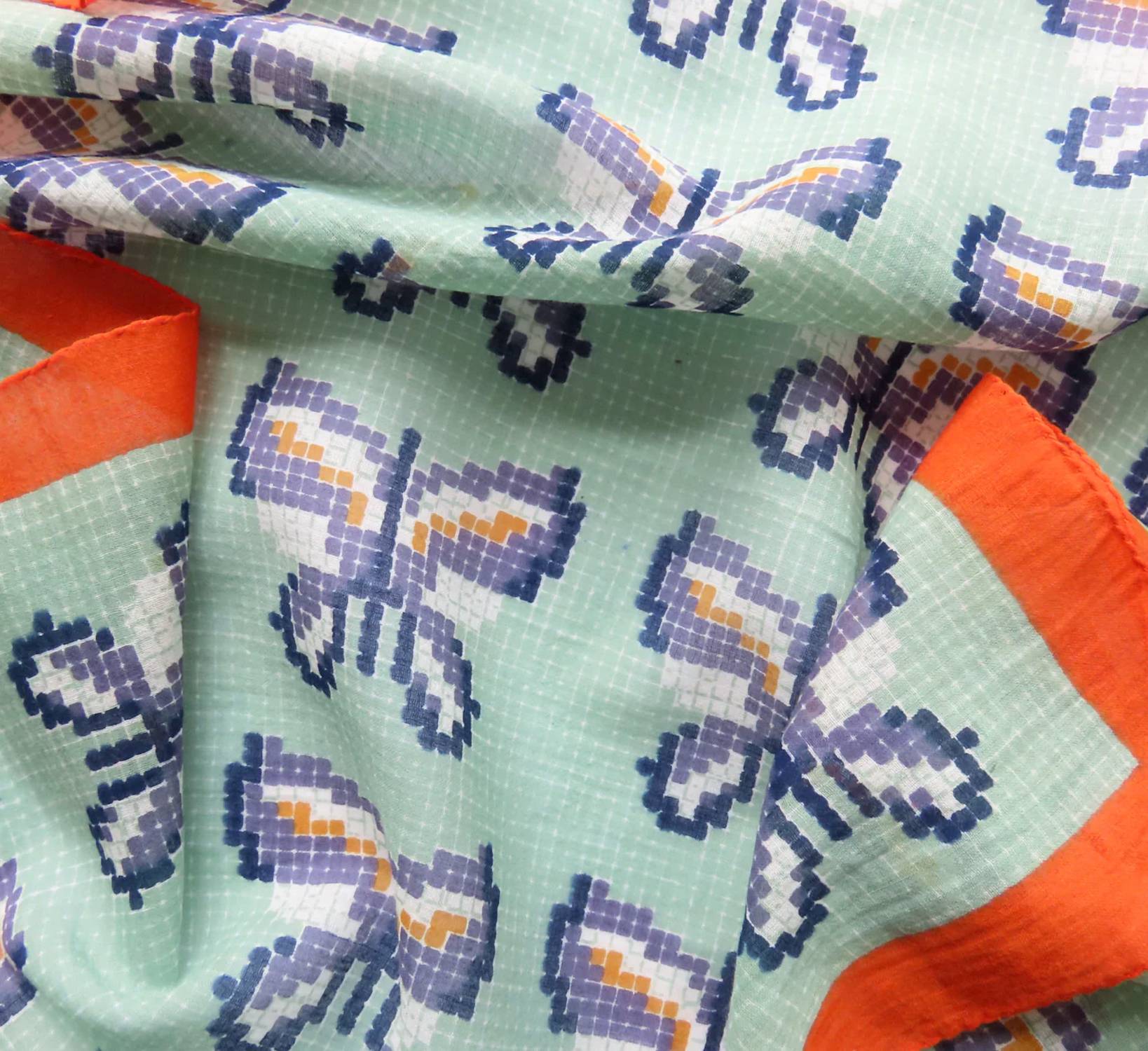 Epice - Women's Needlepoint Butterfly Scarf