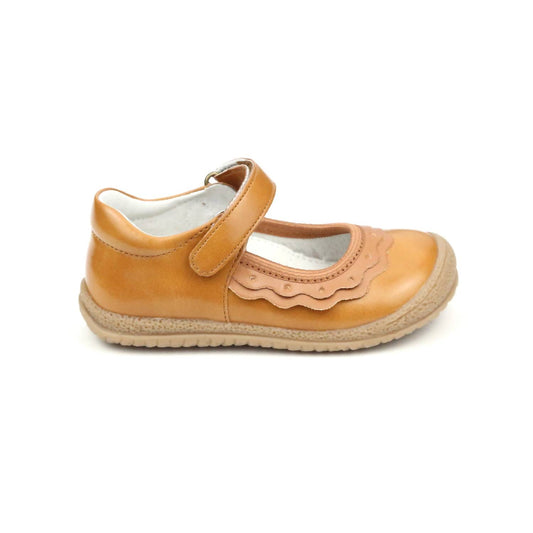 L'Amour - Girl's Paige Ruffle Mary Jane Shoes