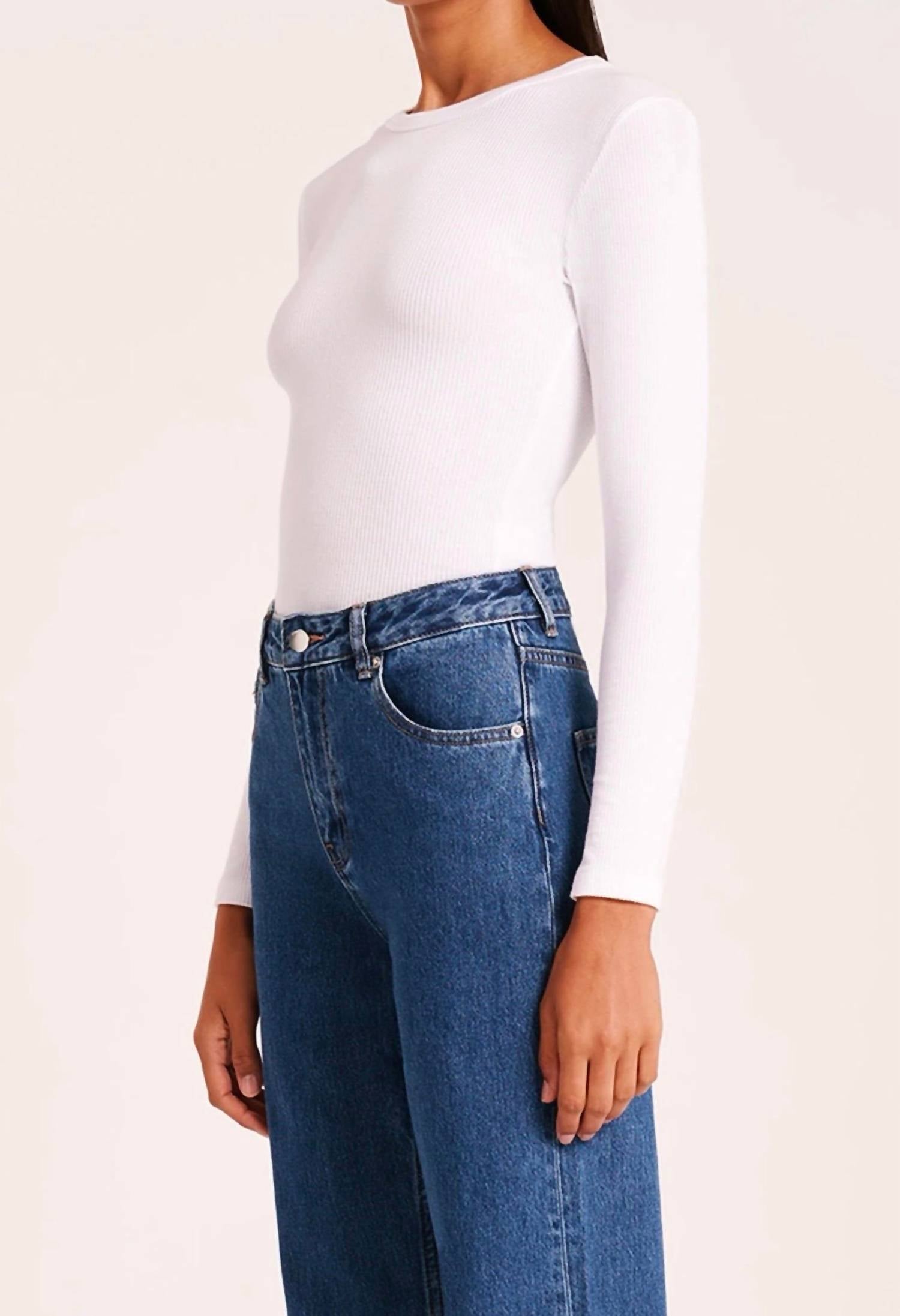 Nude Lucy - Women's Organic Rib Top