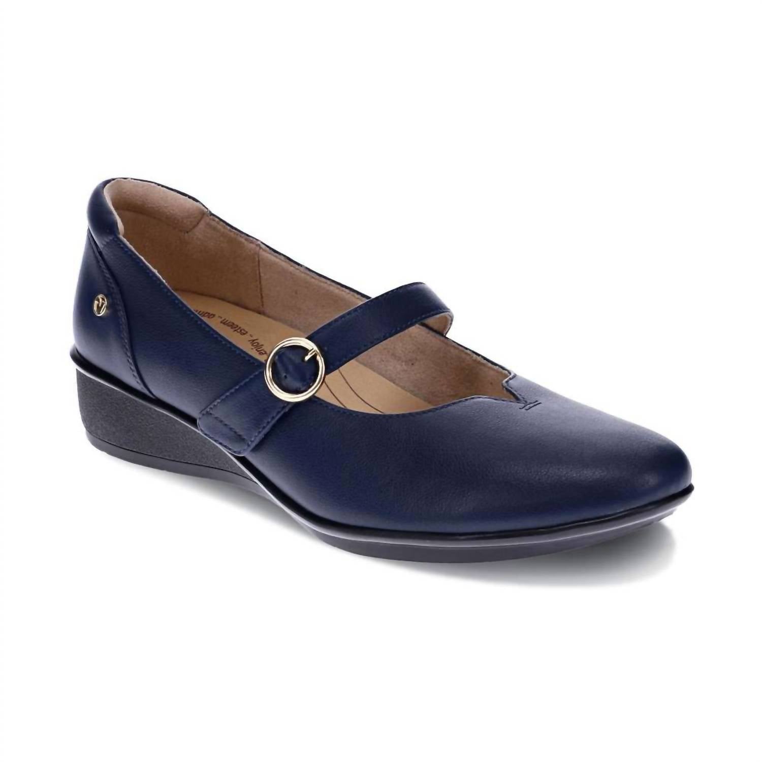revere Women's Sicily Mary Jane Shoes in blue french - women's flats