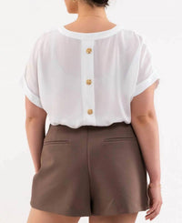 Blu Pepper - Front Pocket Top - Plus