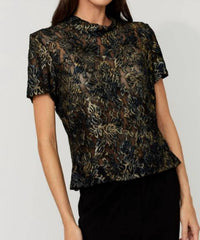 Frank Lyman - Floral Emroidered Lace Top