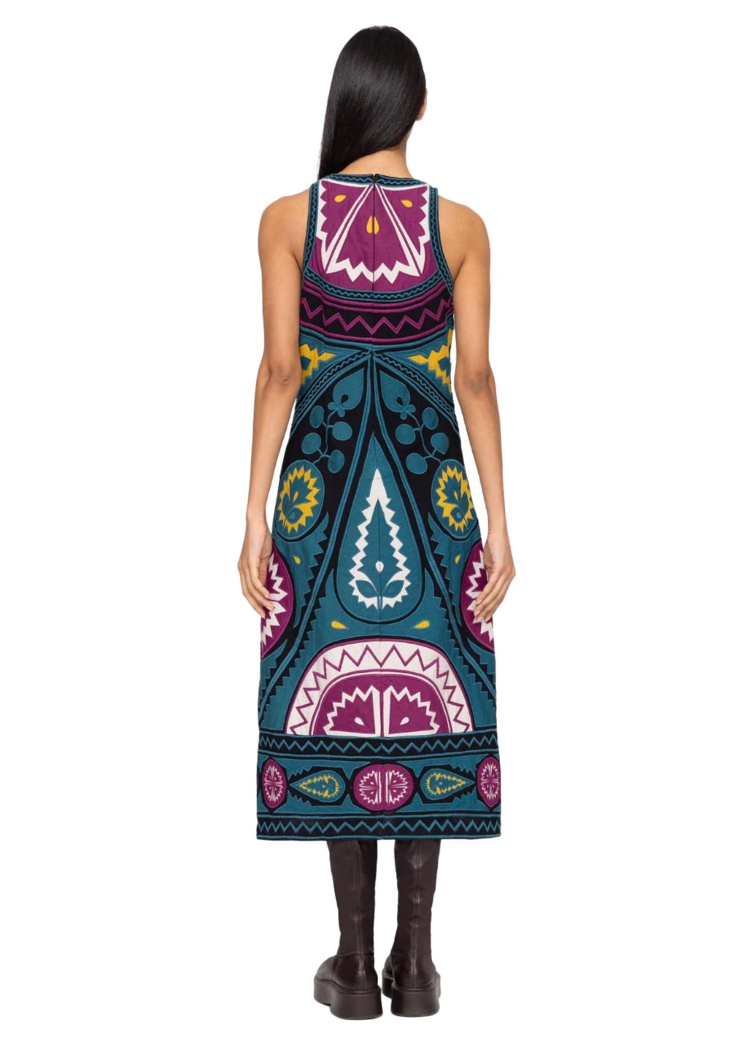 Sea - GAEL APPLIQUE SLEEVELESS DRESS