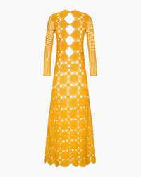 Escvdo - Siula Crochet Maxi Dress