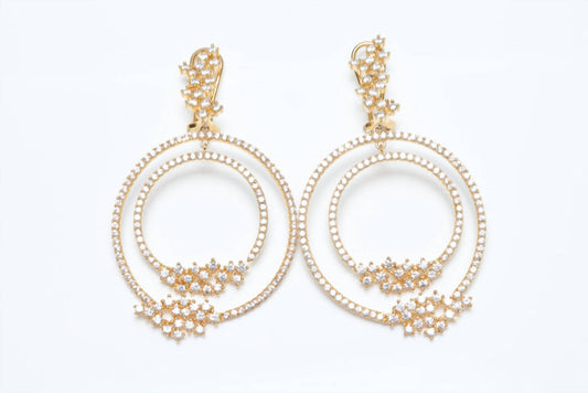 Avenue Chic - Women's Galaxy Earrings