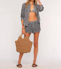 heartloom Cliff Set in black - women's sleepwear