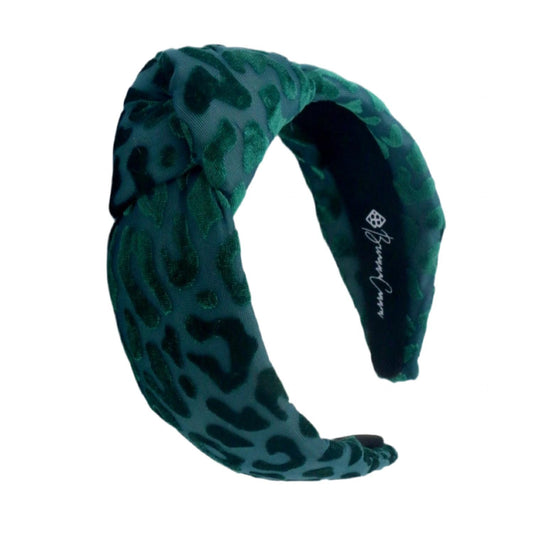 Brianna Cannon - Women's Leopard Print Knotted Headband