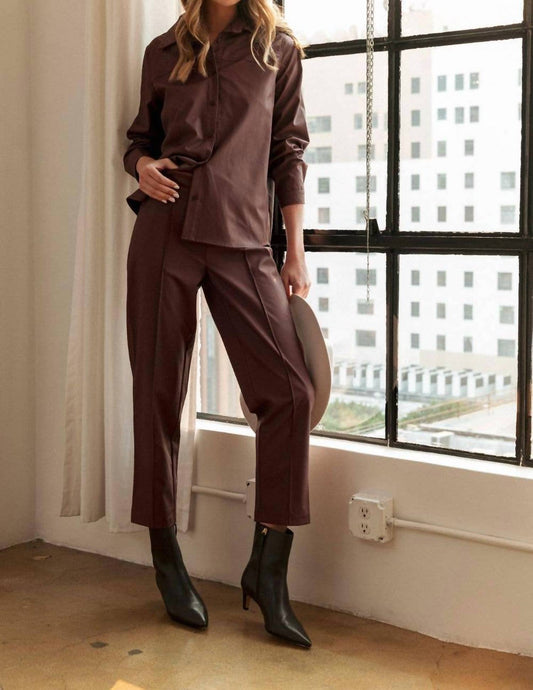 Joh - Jomara Faux Leather Pant