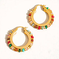 Flanerie By Maiq - Women's Capri Hoop Earrings