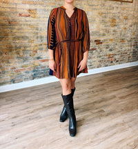 Umgee - Sarah Button Mini Dress