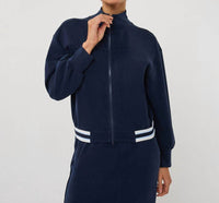 Esqualo - Cardigan Bomber Modal Jacket