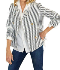 Frank & Eileen - Mini Belfast Cropped Sweatshirt Pea Coat