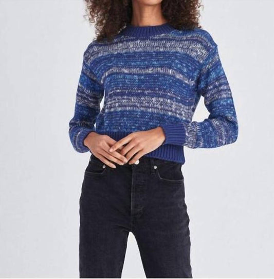 Lofty Cotton Marl Stripe Sweater