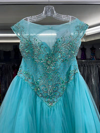 Karishma Creations Women's Prom Dress in mint - women's dress - view 5