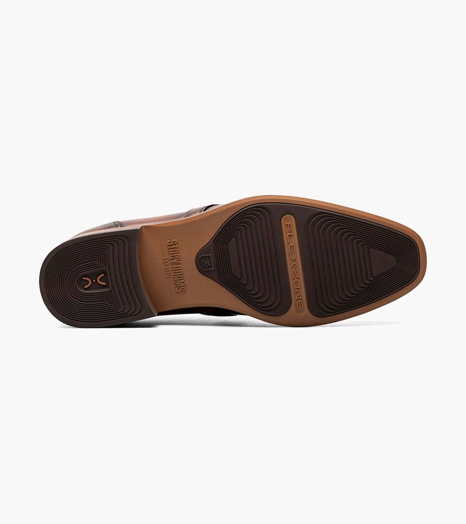 Stacy Adams - Men's Buckley Moc Toe Ornament Slip On Loafers