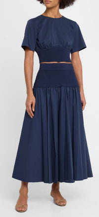 Jonathan Simkhai - STELLA MAXI SKIRT WITH KNIT YOLK