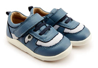 OLDSOLES Kid's 8010 Cruzin Sneakers in indigo snow - kids' sneaker - detail view