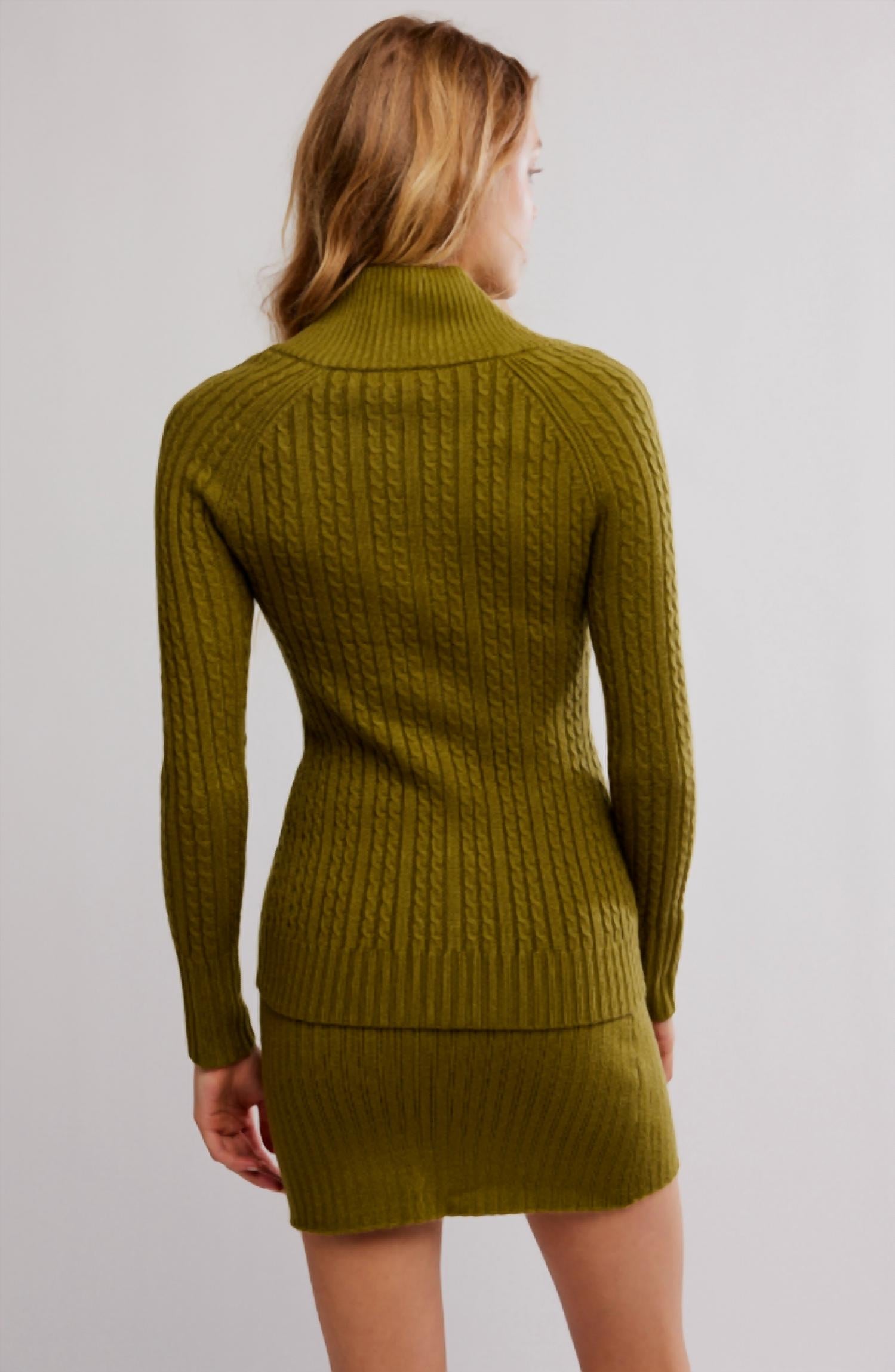 Free People - Eliza Mini Skirt Sweater Set