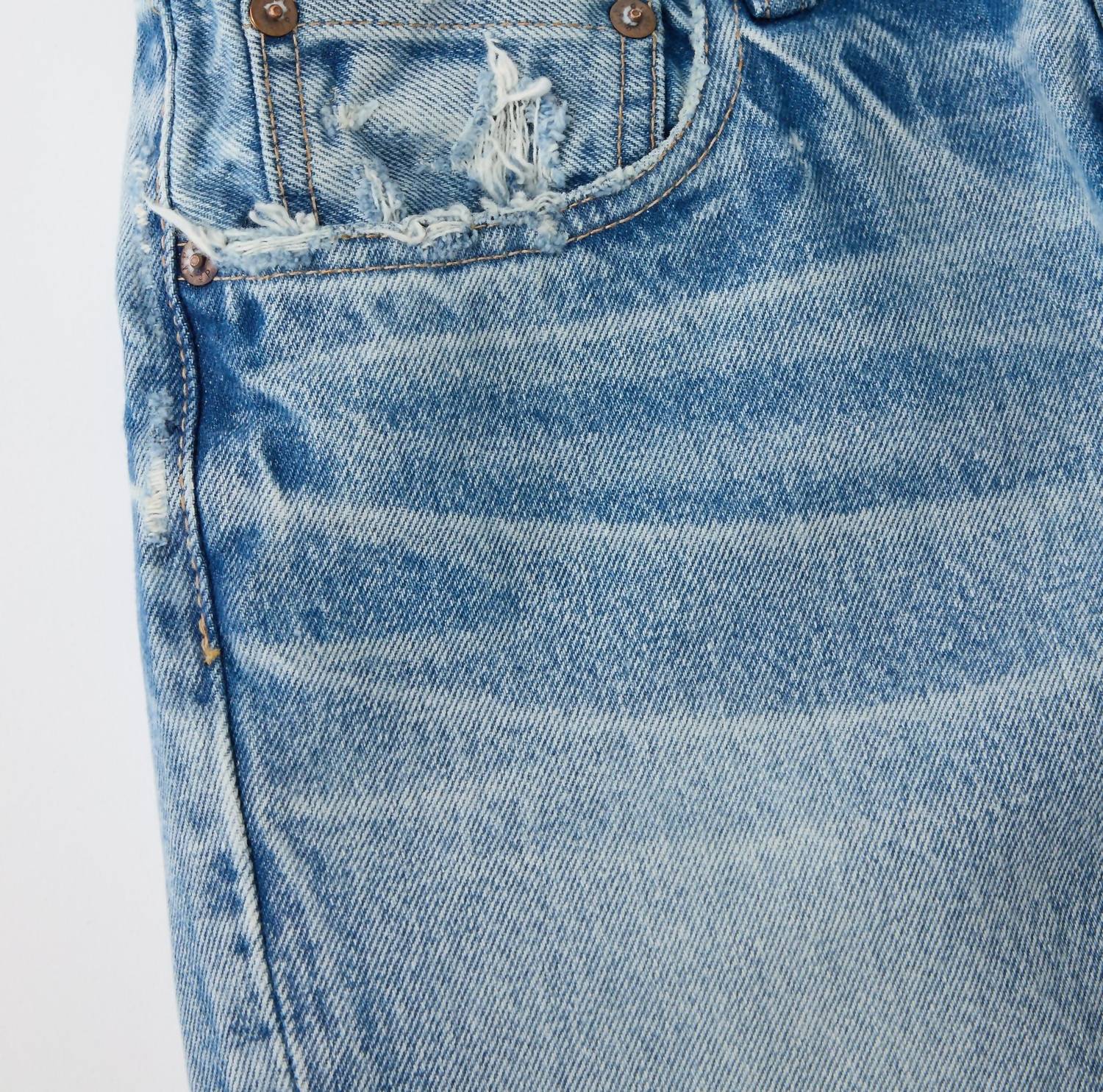 Moussy Women's Mv Mattapan Straight Low Jean in light blue - women's jeans - view 8