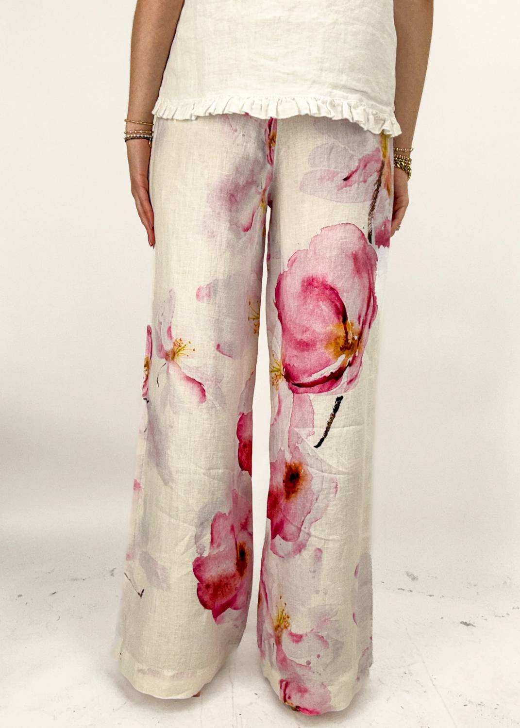 Dolcezza - Poppy Floral Pants