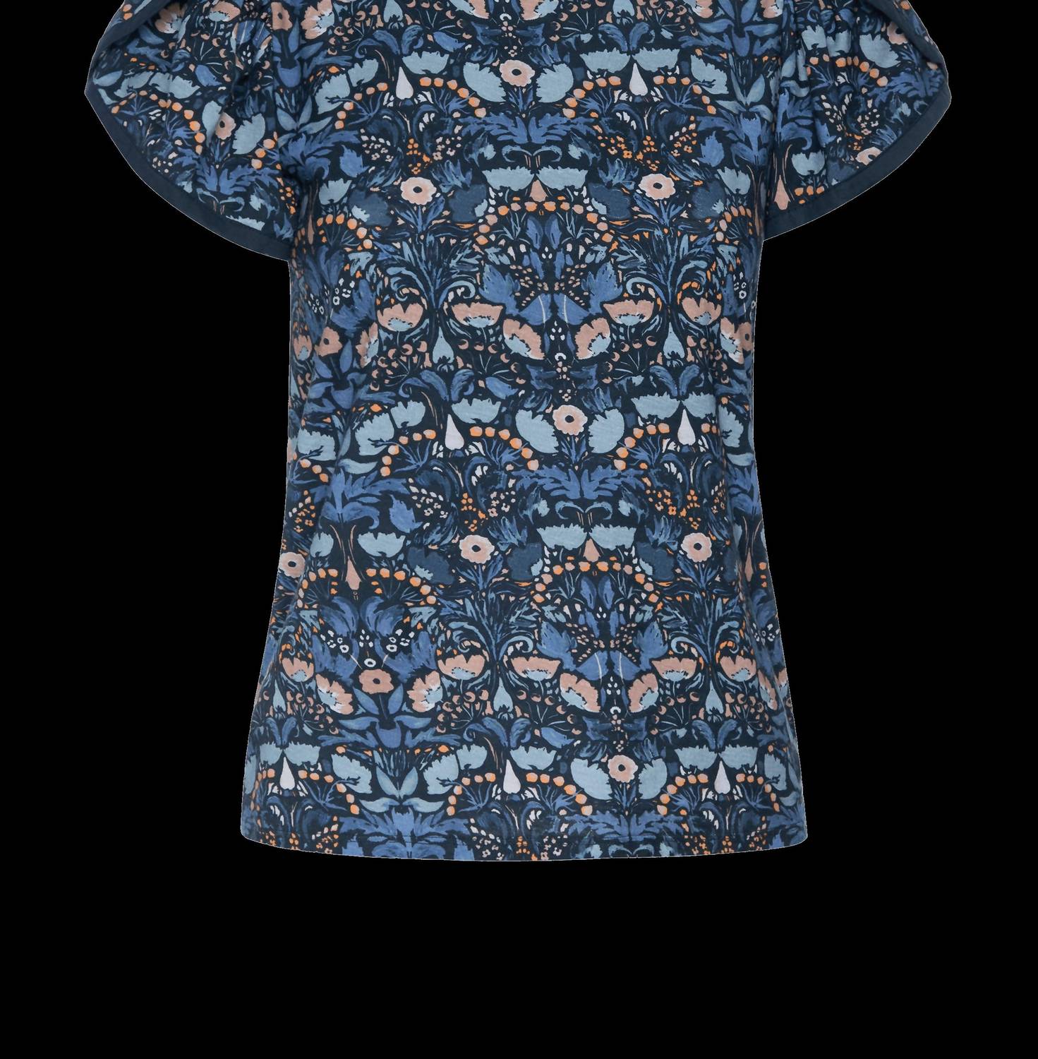 Nation Ltd - Kennedy Contrast Tulip Sleeve Tee