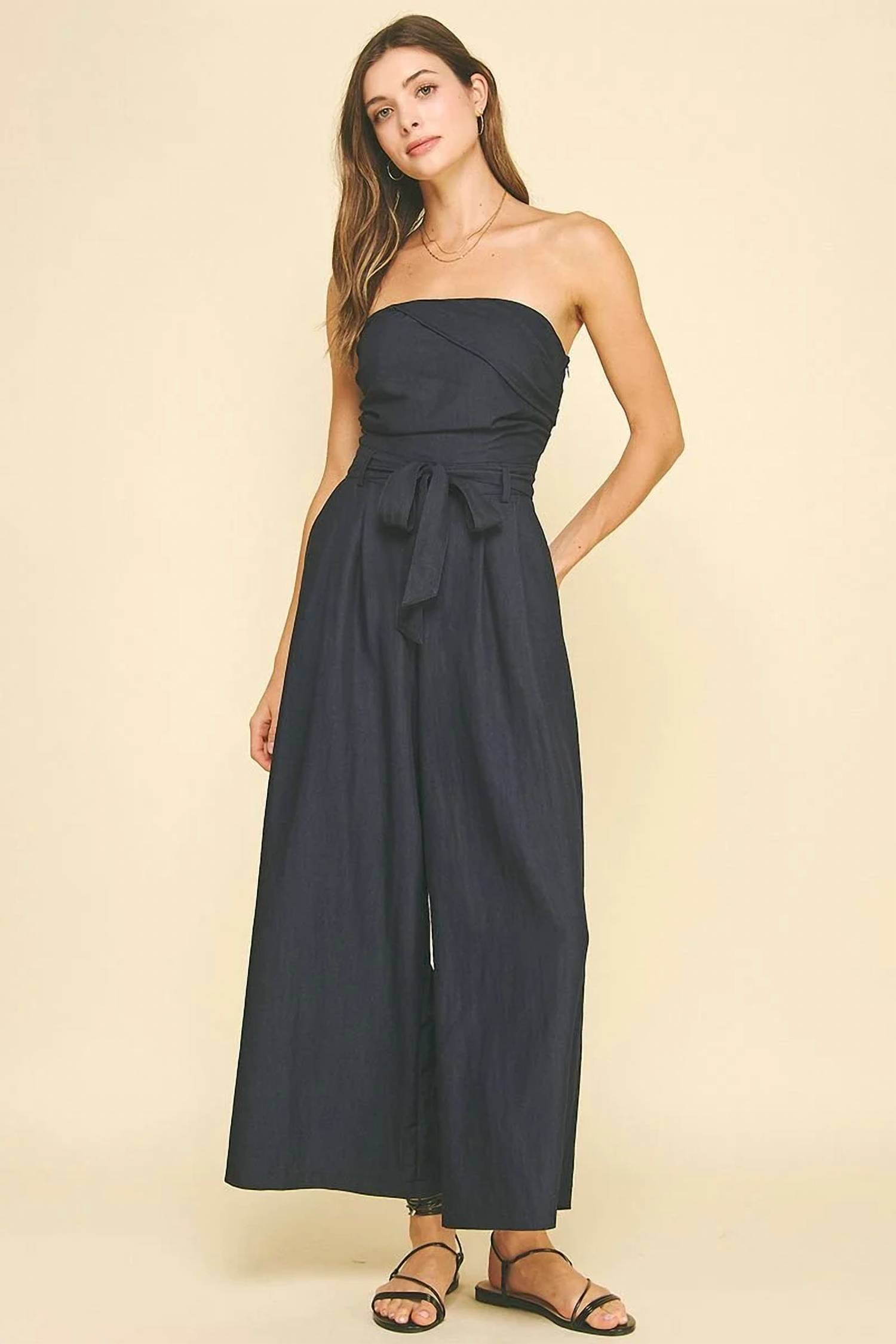 Pinch - Arden Strapless Jumpsuit