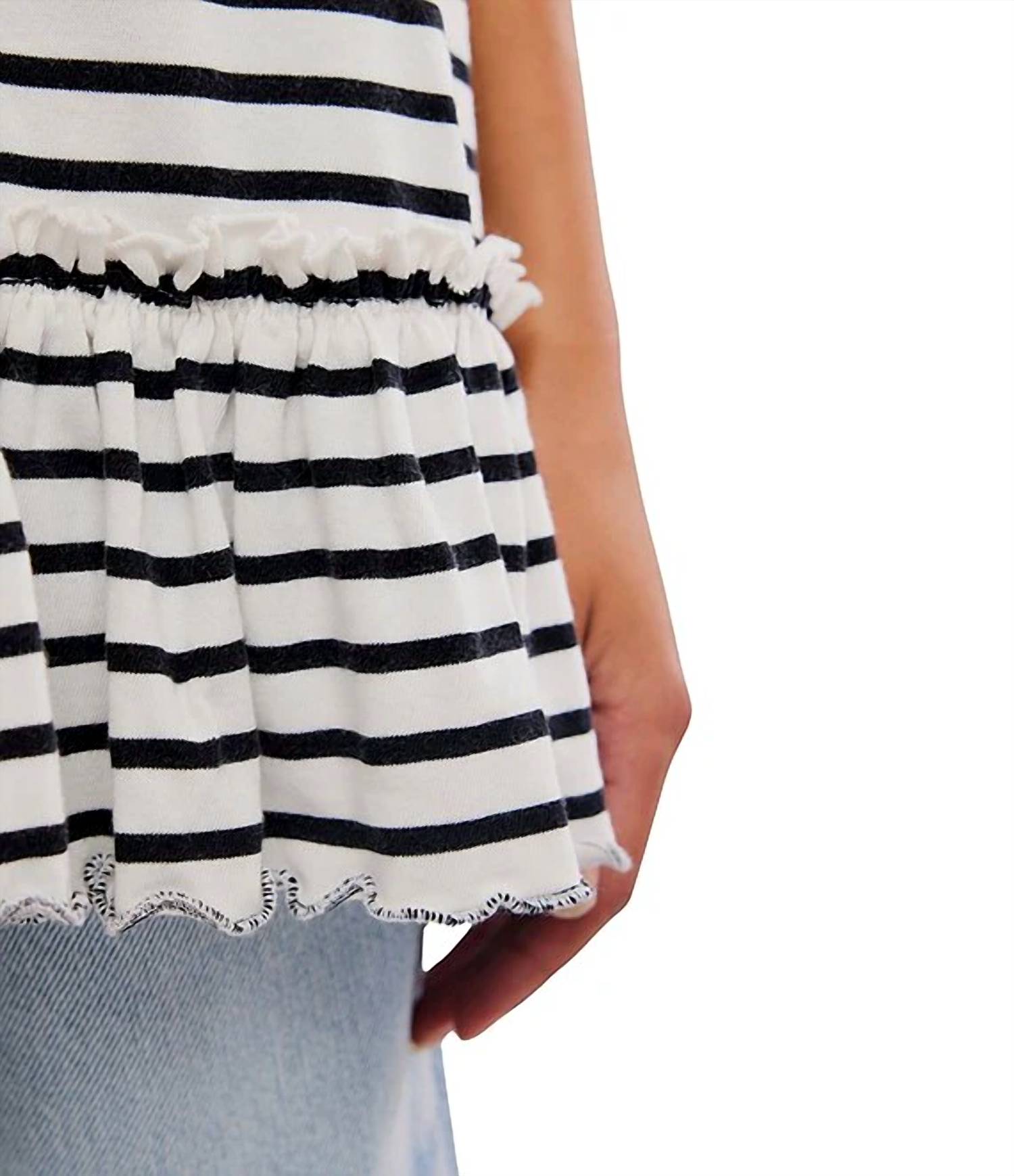Free People - Why Yes Striped Tee
