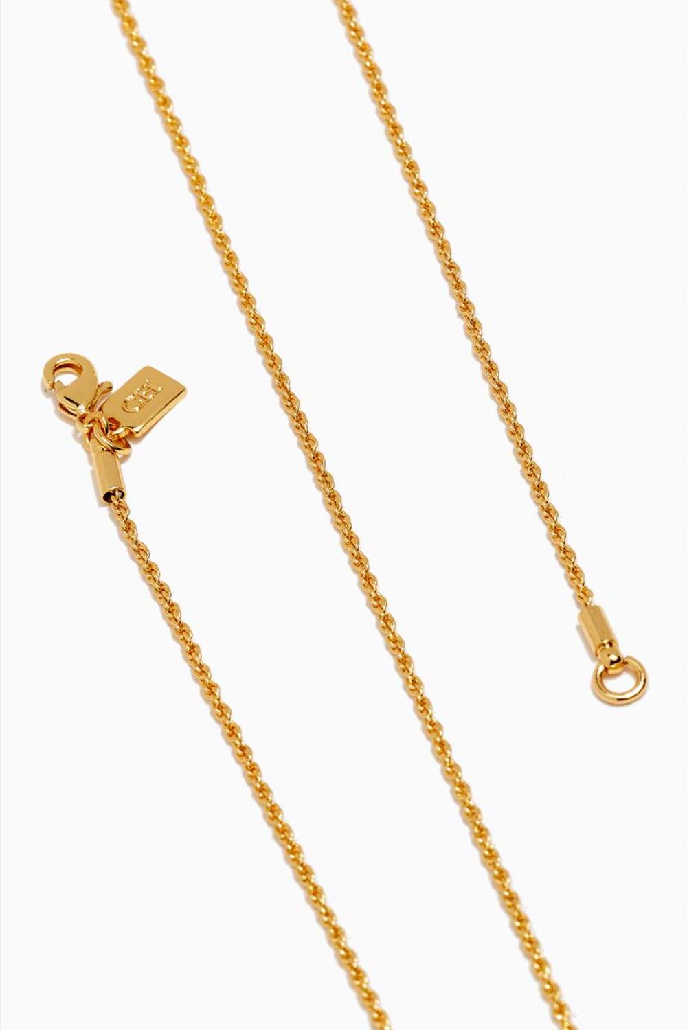 DOUBLE ROPE CHAIN NECKLACE