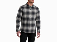 KUHL Men's Law Flannel Top in iron moutain - men's shirt