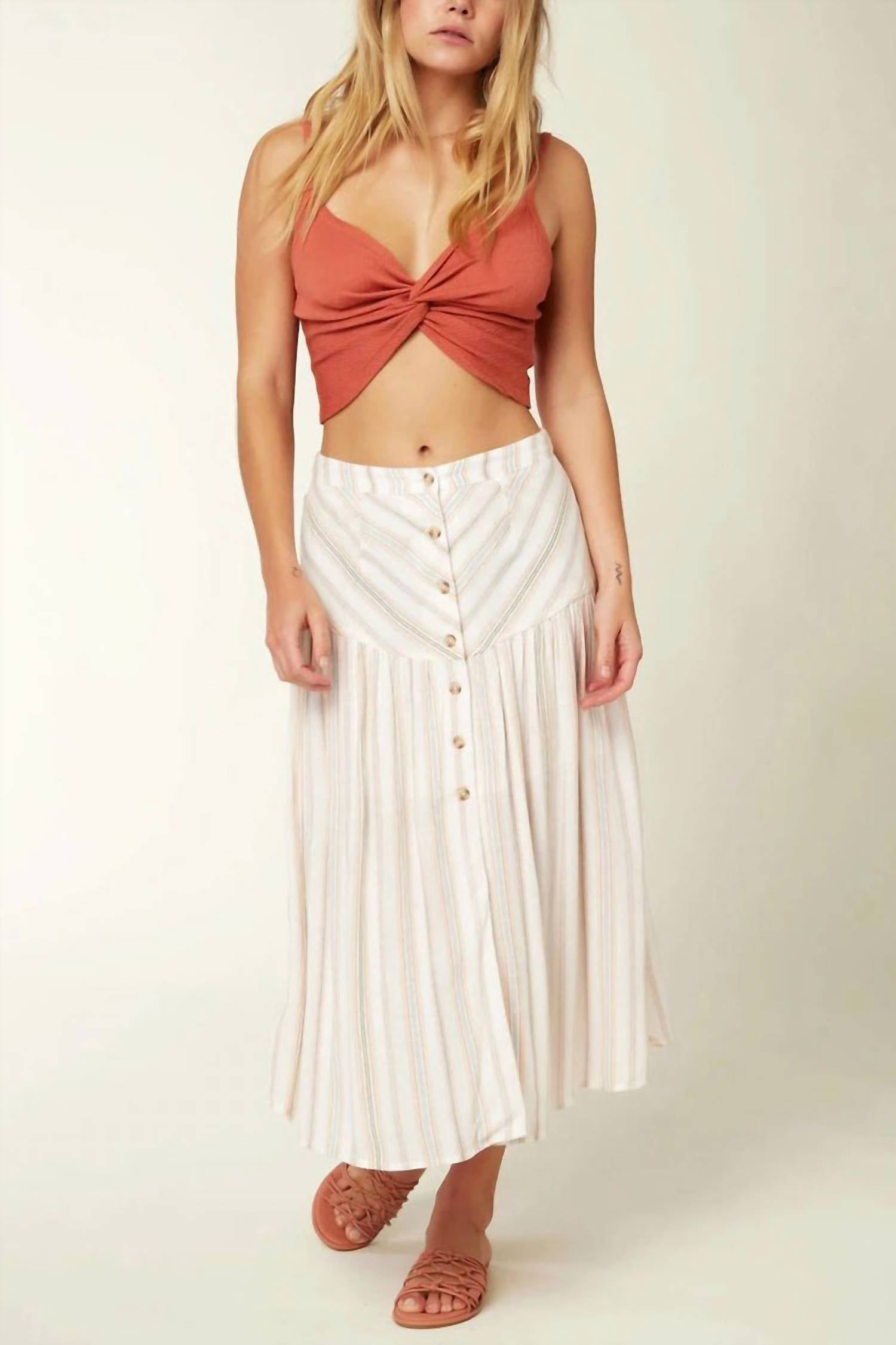 O'Neill - Shane Stripe Skirt