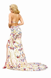 Karishma Creations - Halter Maxi Dress