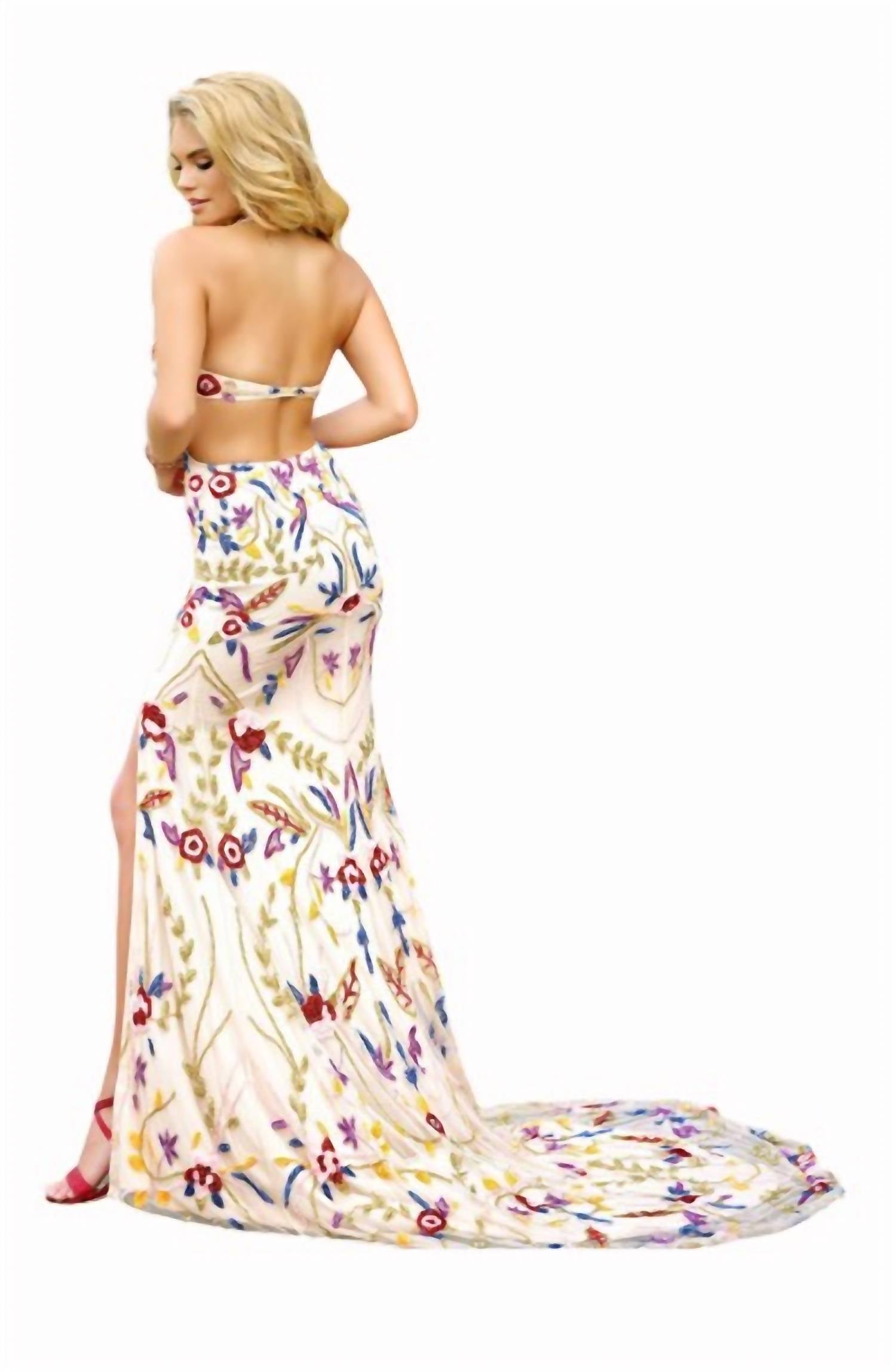 Karishma Creations - Halter Maxi Dress