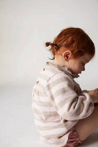 Cozmo - Girl's Wide Stripes Baby Dress