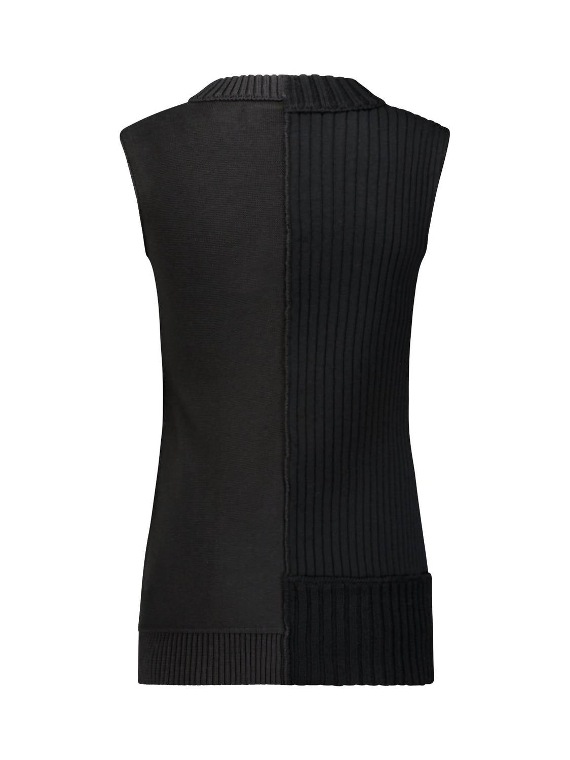 Marina Moscone - Women's Sleeveless Pullover Sweater Top