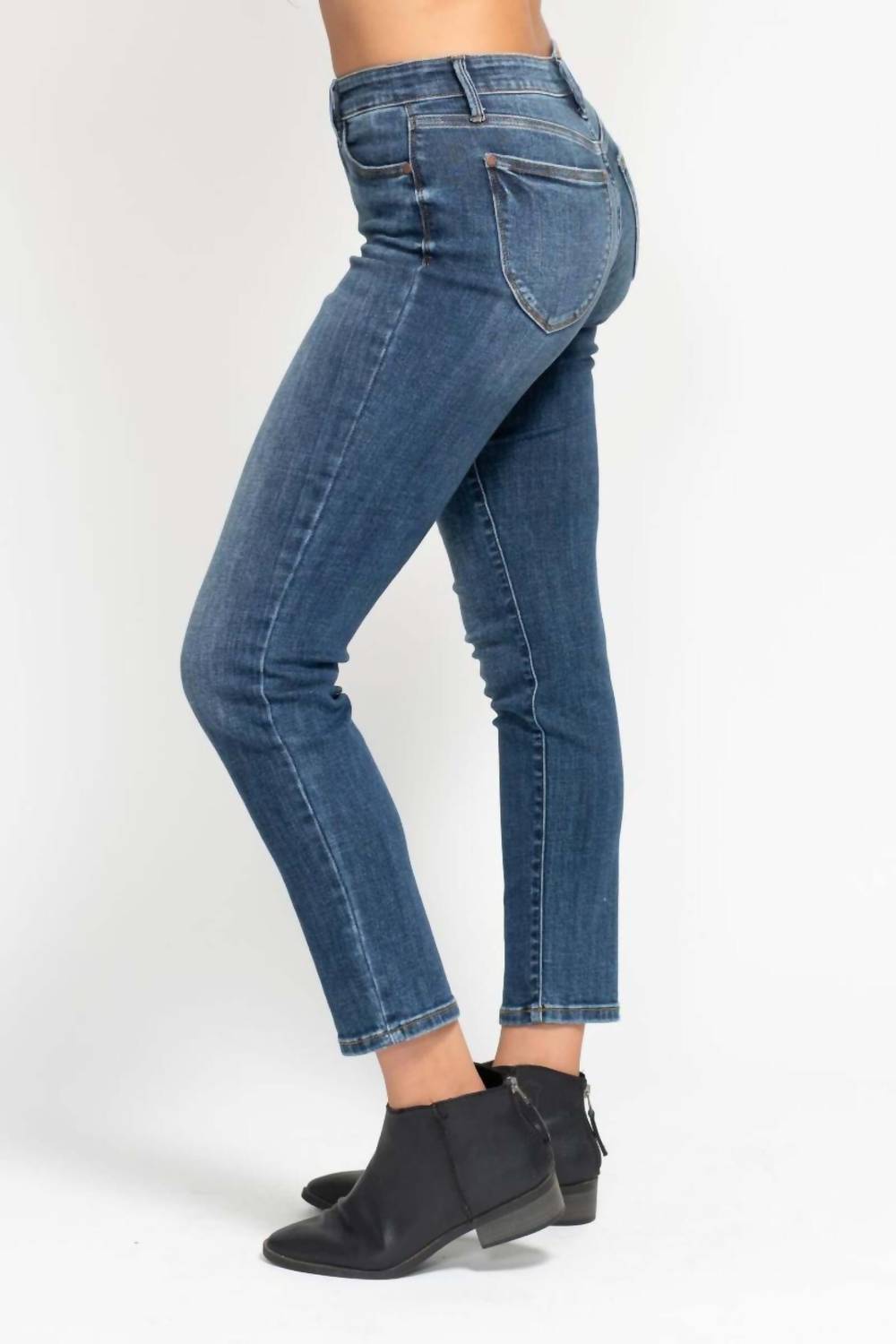 Judy Blue - Sue High Waist Shield Back Pocket Slim Fit