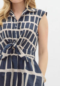 Entro - Abbey Abstract Dress