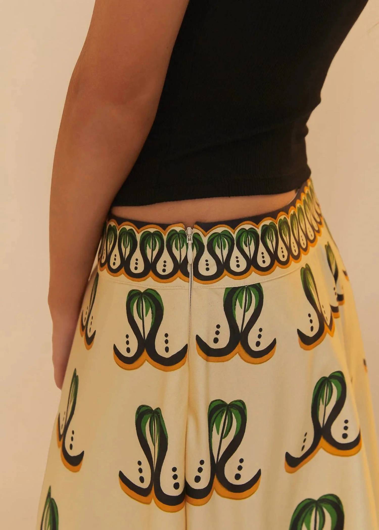 Farm Rio - Coconut Tree Flow Skirt