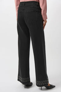 Joseph Ribkoff - Cordelia Classic Wide Leg Stretch Denim Jeans