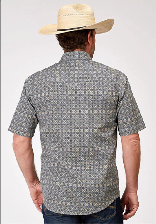 Roper - Western Foulard Short Sleeve Snap Shirt