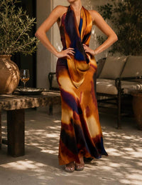 Privy - Sienna Open Back Maxi Dress