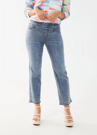 Fdj - Pari Pull-on Straight Ankle Jeans