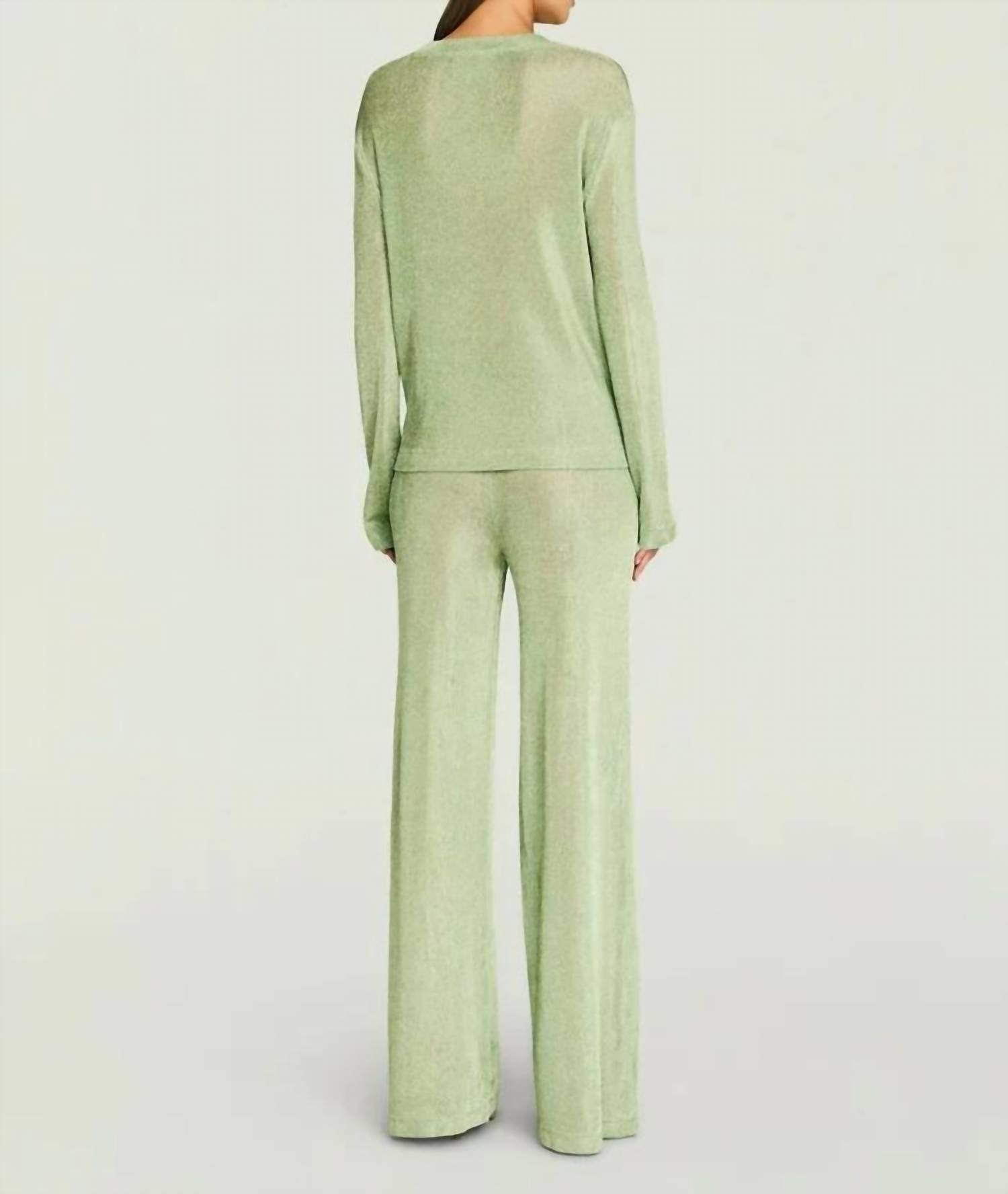 Ser.O.Ya - Hana Metallic Knit Top