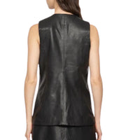 Sea - Lucie Leather Vest