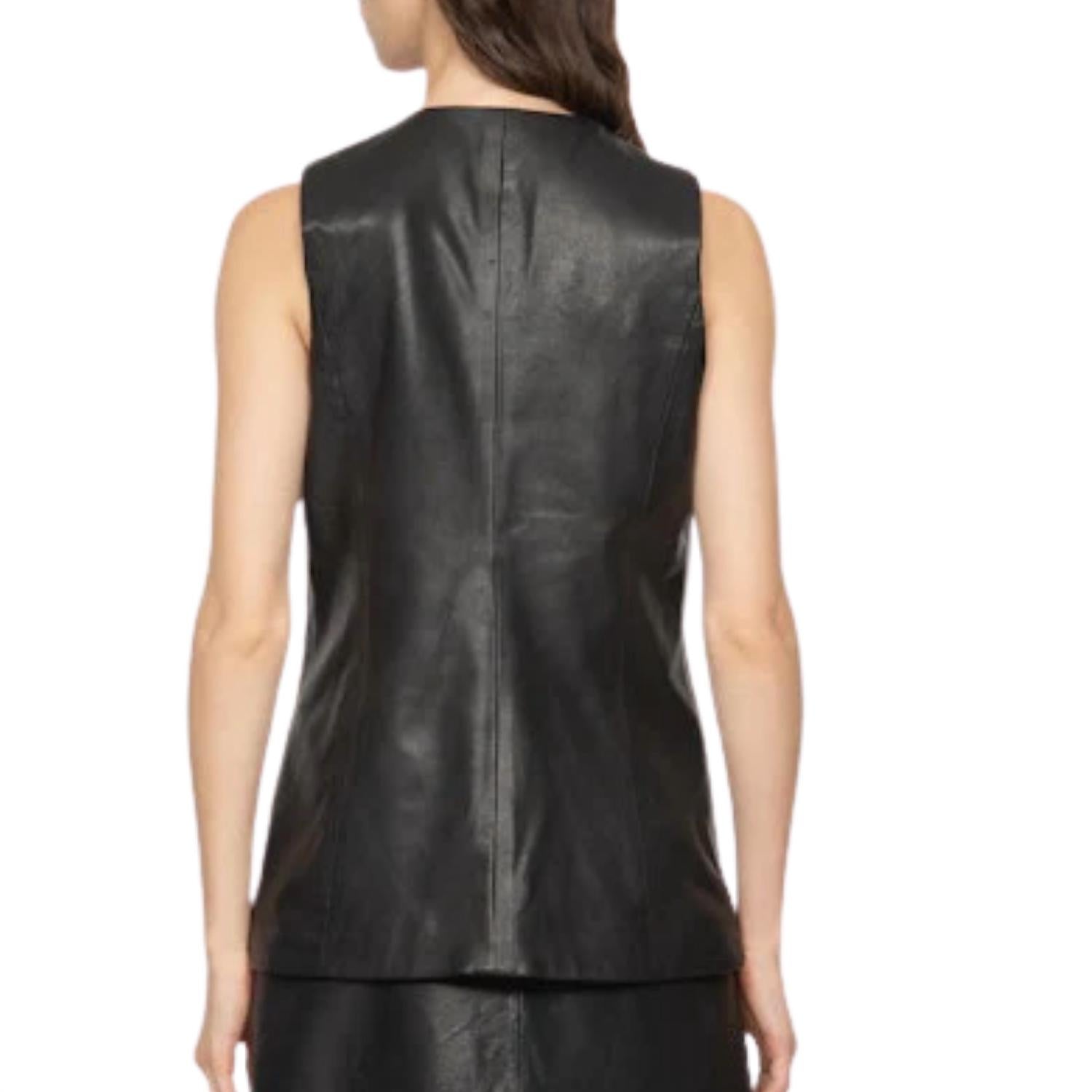 Sea - Lucie Leather Vest