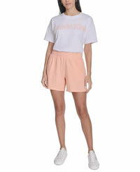 Calvin Klein - French Terry Smocked-waist Short