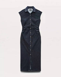 Rag & Bone - Rbairflex Leah Denim Midi Dress