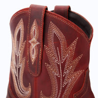 Lane Boots Women's Lexington Western Bootie in smoldering ruby - women's shoe - view 6