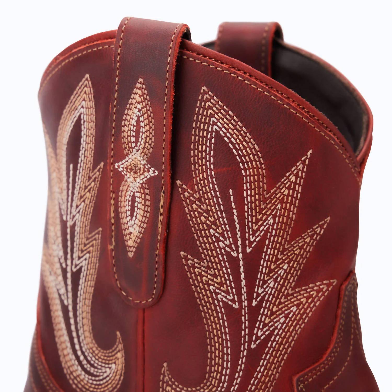 Lane Boots Women's Lexington Western Bootie in smoldering ruby - women's shoe - view 6