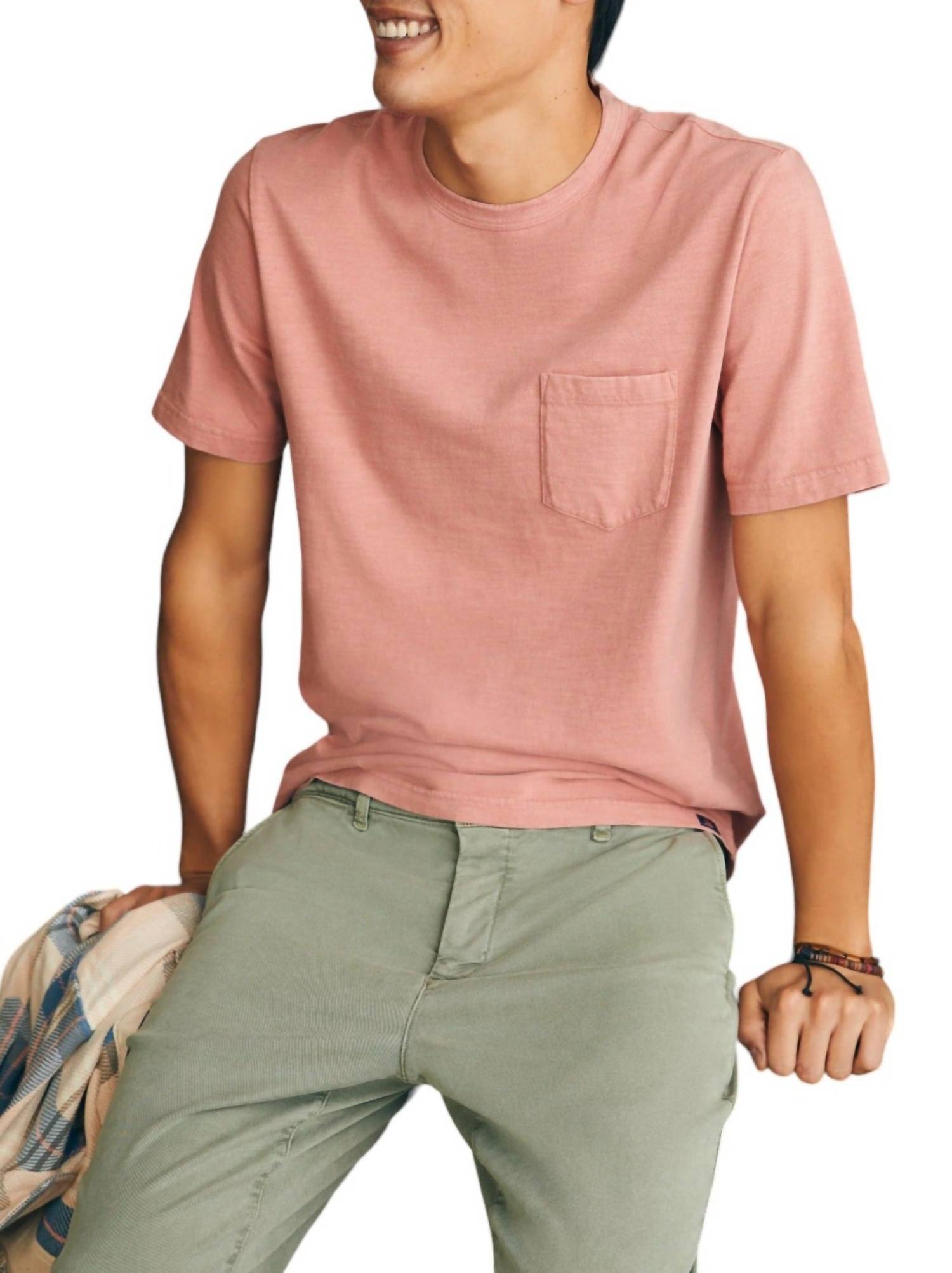 Faherty - Sunwashed Pocket Tee